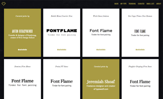 Font Flame